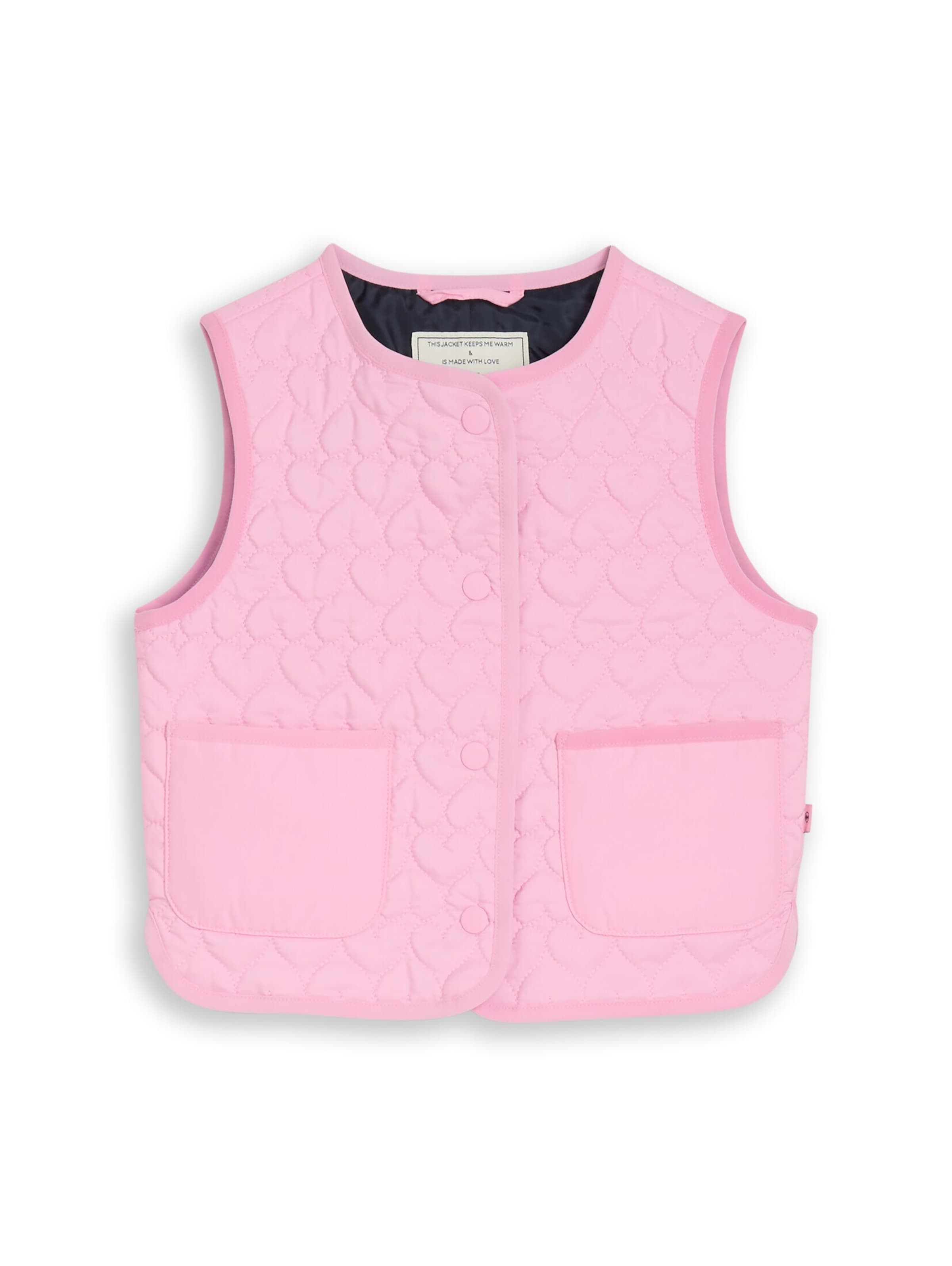 

TOM TAILOR Жилет в светло-розовом цвете