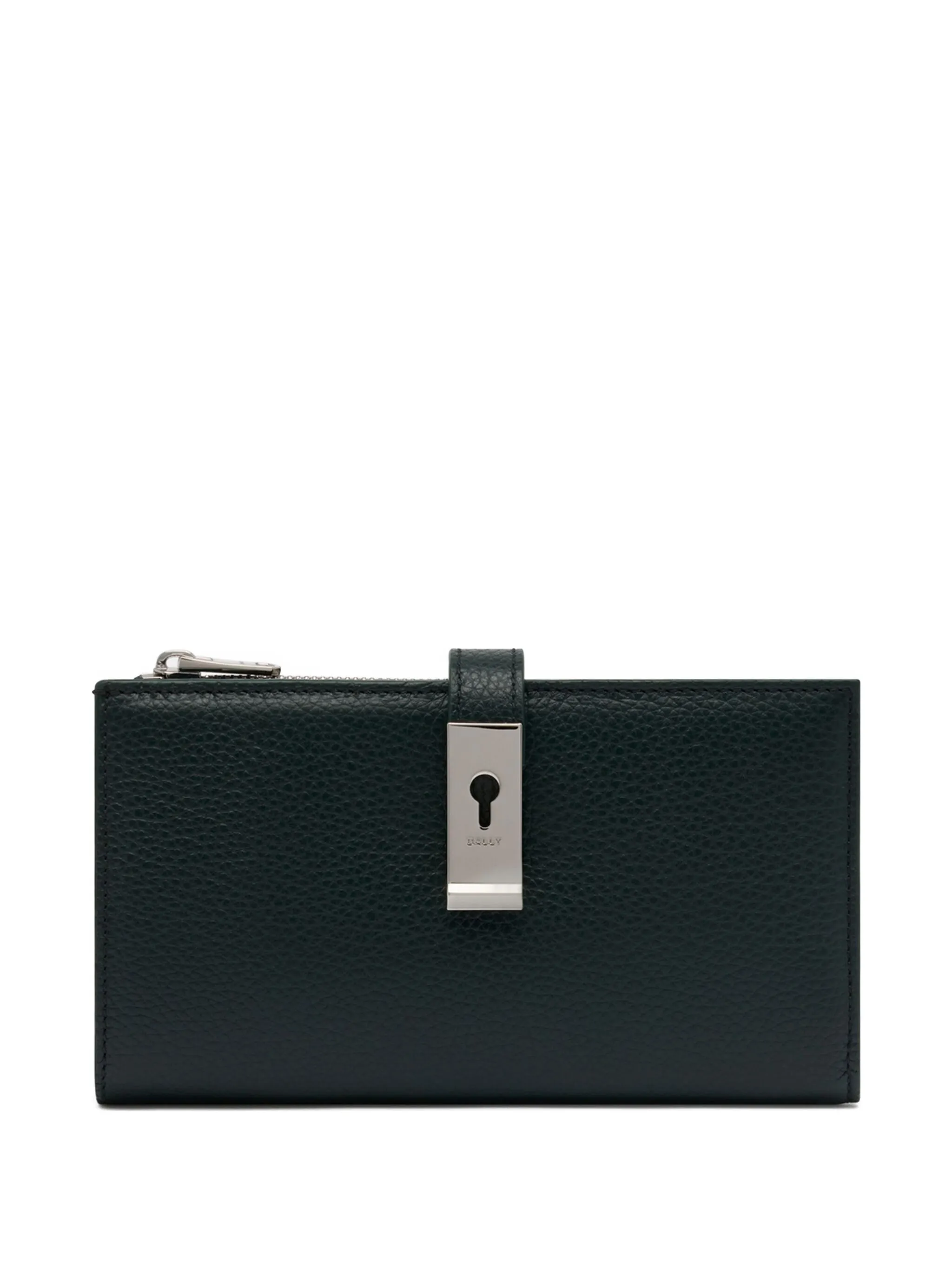 

Кошелек Lock Me из зернистой кожи Bally, зеленый