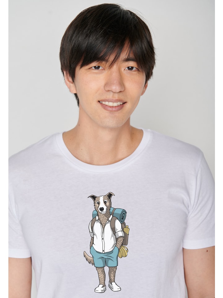 

Футболка Animal Dog Traveller белого цвета GreenBomb, Белый, Футболка Animal Dog Traveller белого цвета GreenBomb