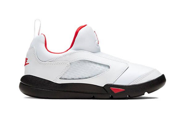 Кроссовки 5 ретро маленький флекс Air Jordan, белый — фото 2
