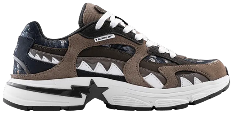 

Кроссовки BAPE Shark Sta #2 M2, зеленый