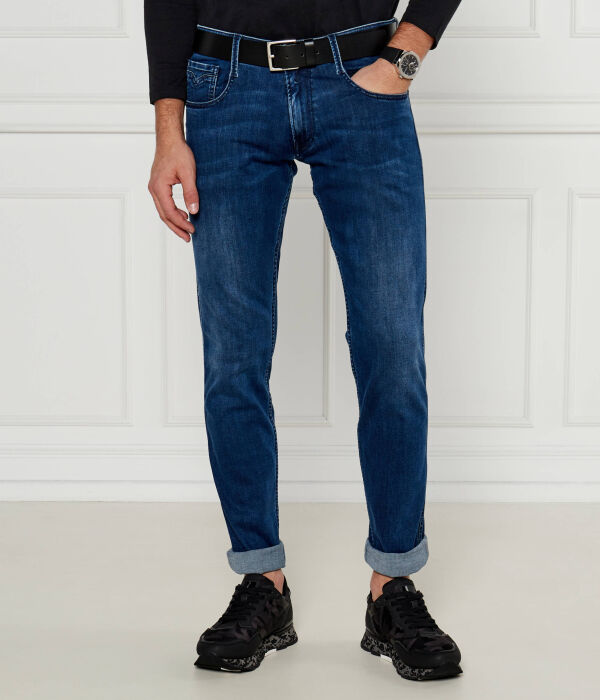 

Джинсы Replay Anbass Slim Fit, синий