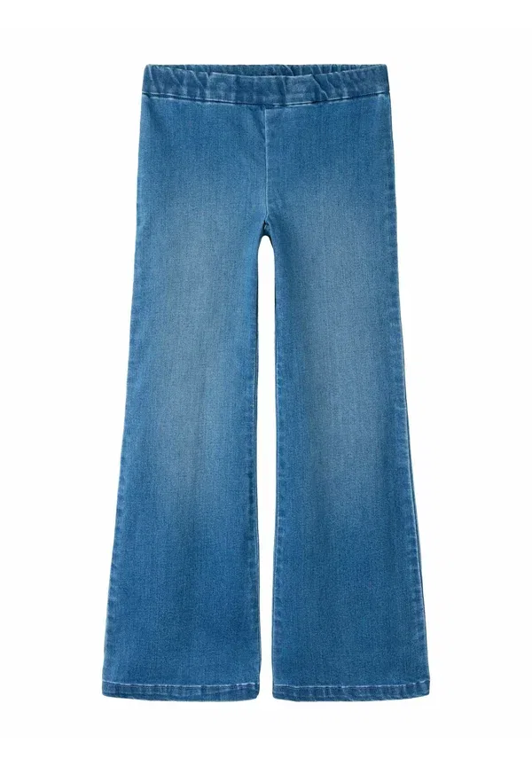 Джинсы клеш Name It, medium blue denim, средне-синий деним