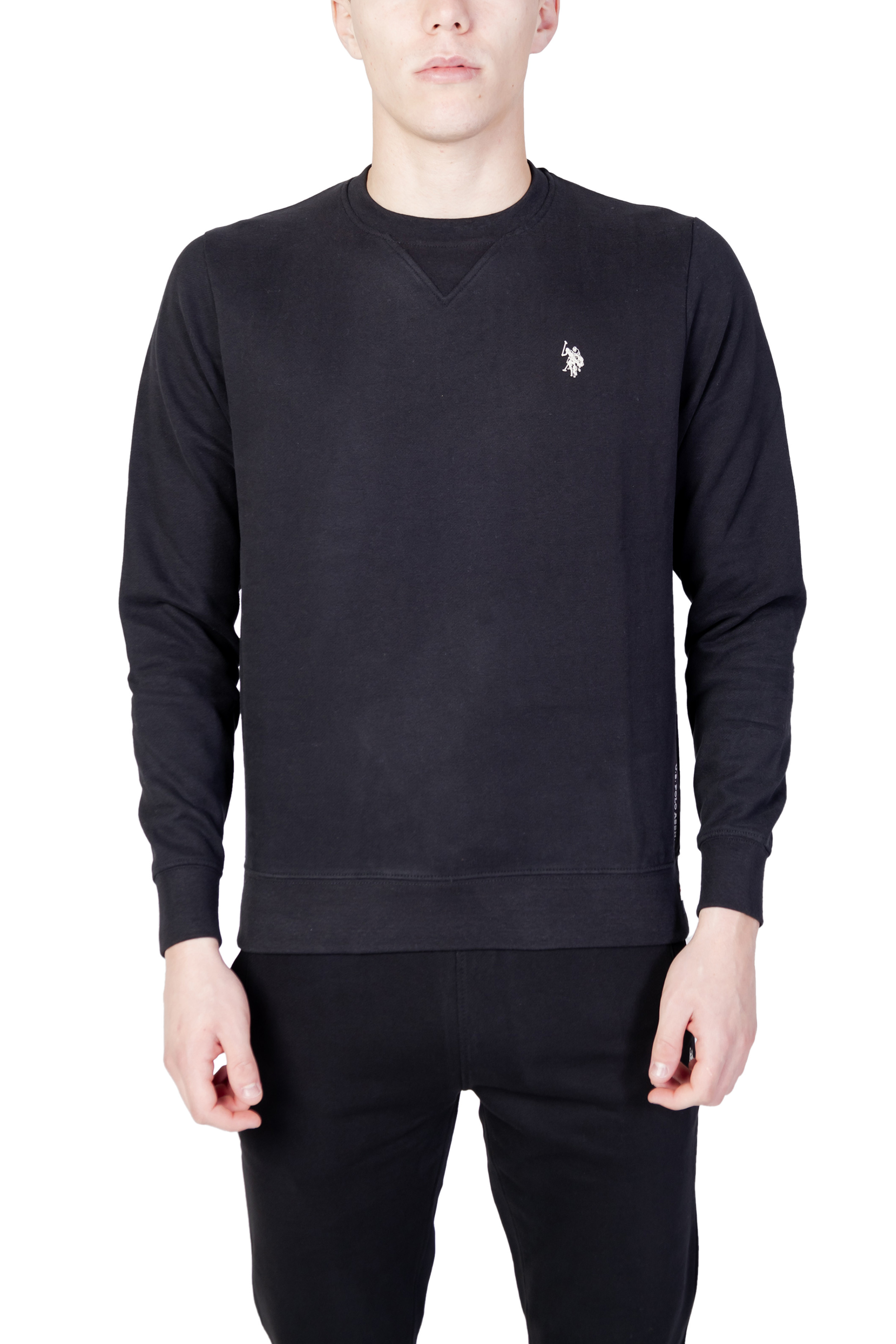 

Джемпер U.S. Polo Assn. с логотипом, черный