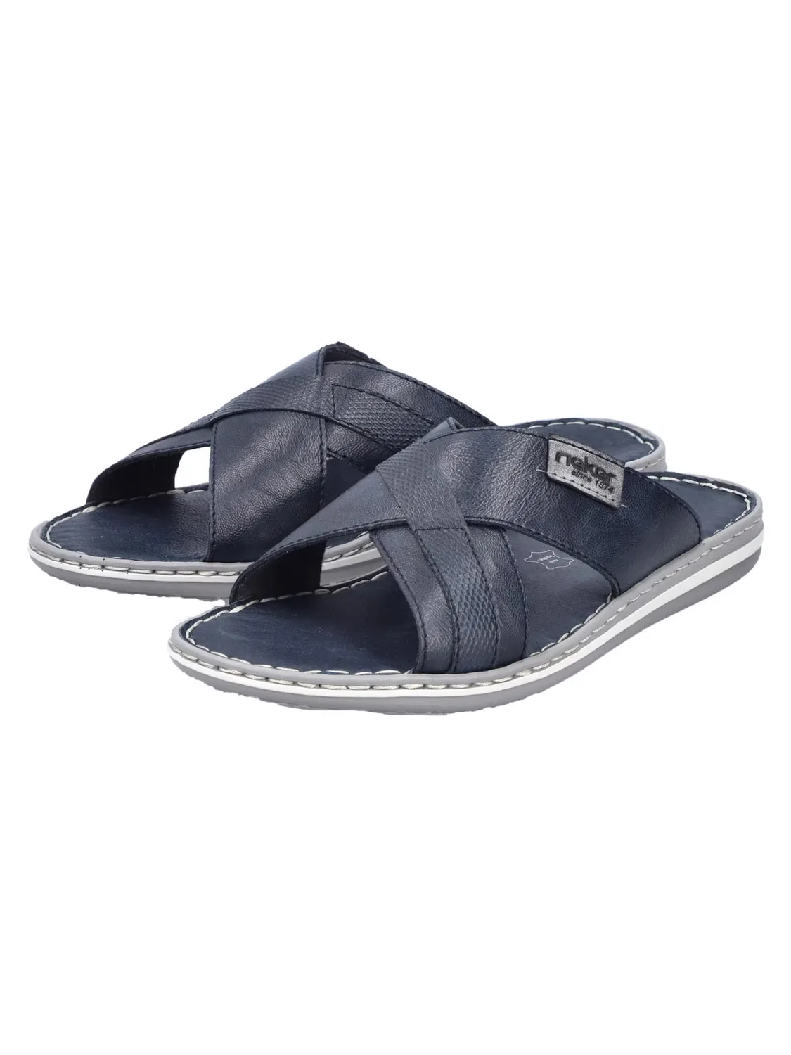 Мюли 'Comfort' Rieker, Dark Blue — фото 2
