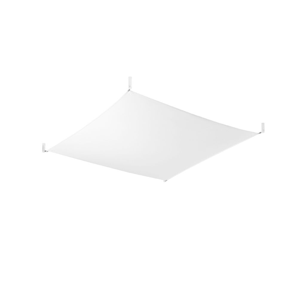 

Потолочный светильник LUNA 2 белый 4xG13 8,5Вт ткань 15x105x105см Sollux Lighting
