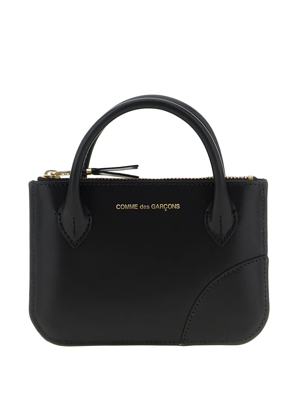 

Мини-сумка Handles Line с логотипом Comme Des Garçons Wallet, черный