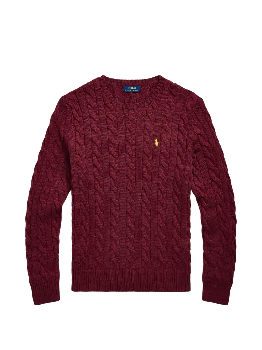 Свитер с круглым вырезом Polo Ralph Lauren, красный