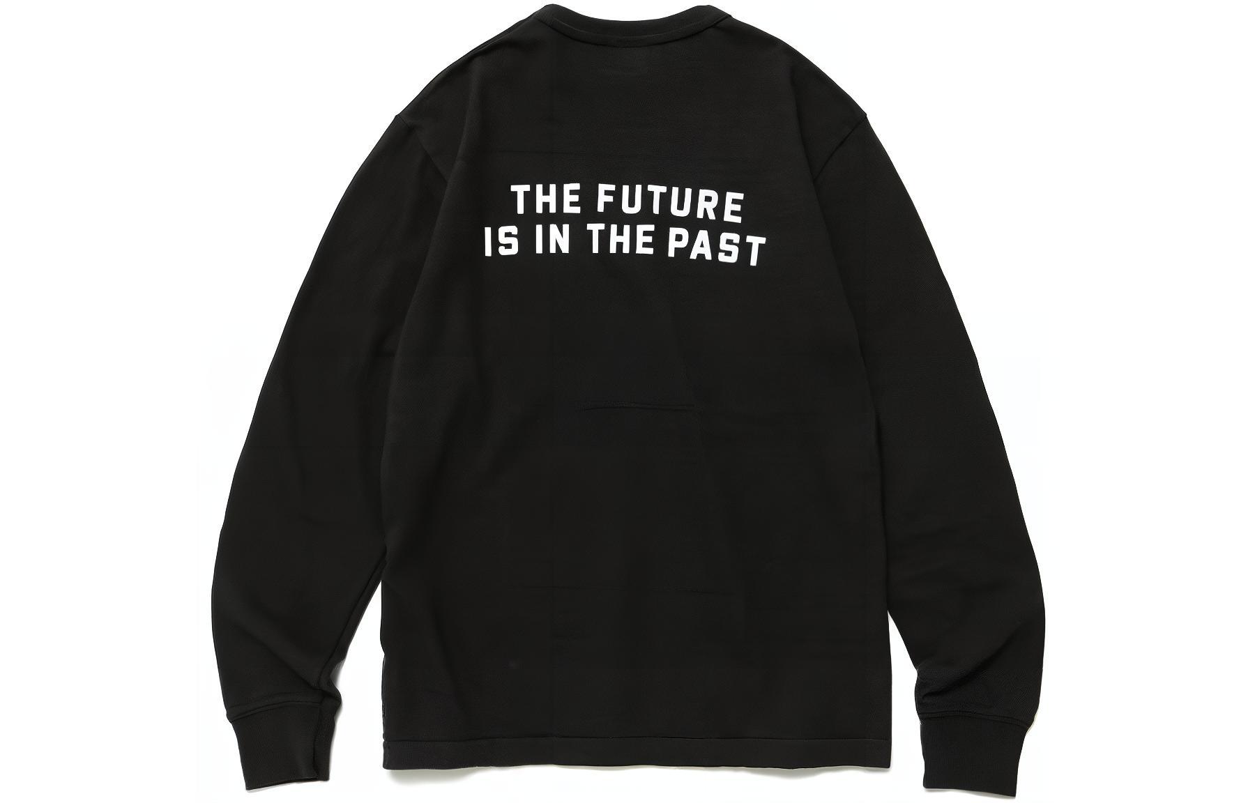 

Графическая футболка с длинным рукавом HUMAN MADE, черный