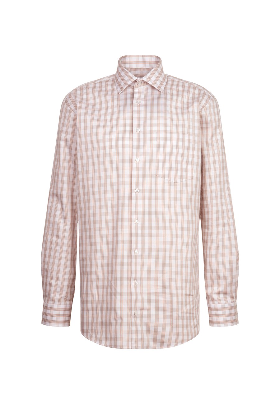 

Рубашка делового покроя Regular Fit SEIDENSTICKER, персиковый