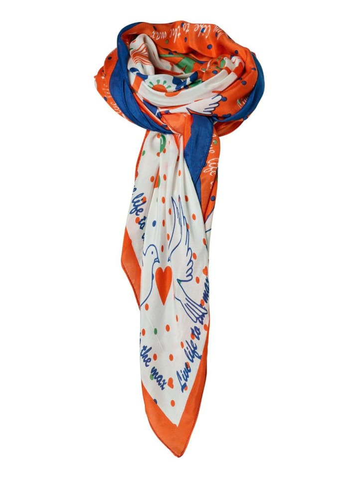 

Шарф Lovebird Кэролайн Тенсен, оранжевый Mart Visser