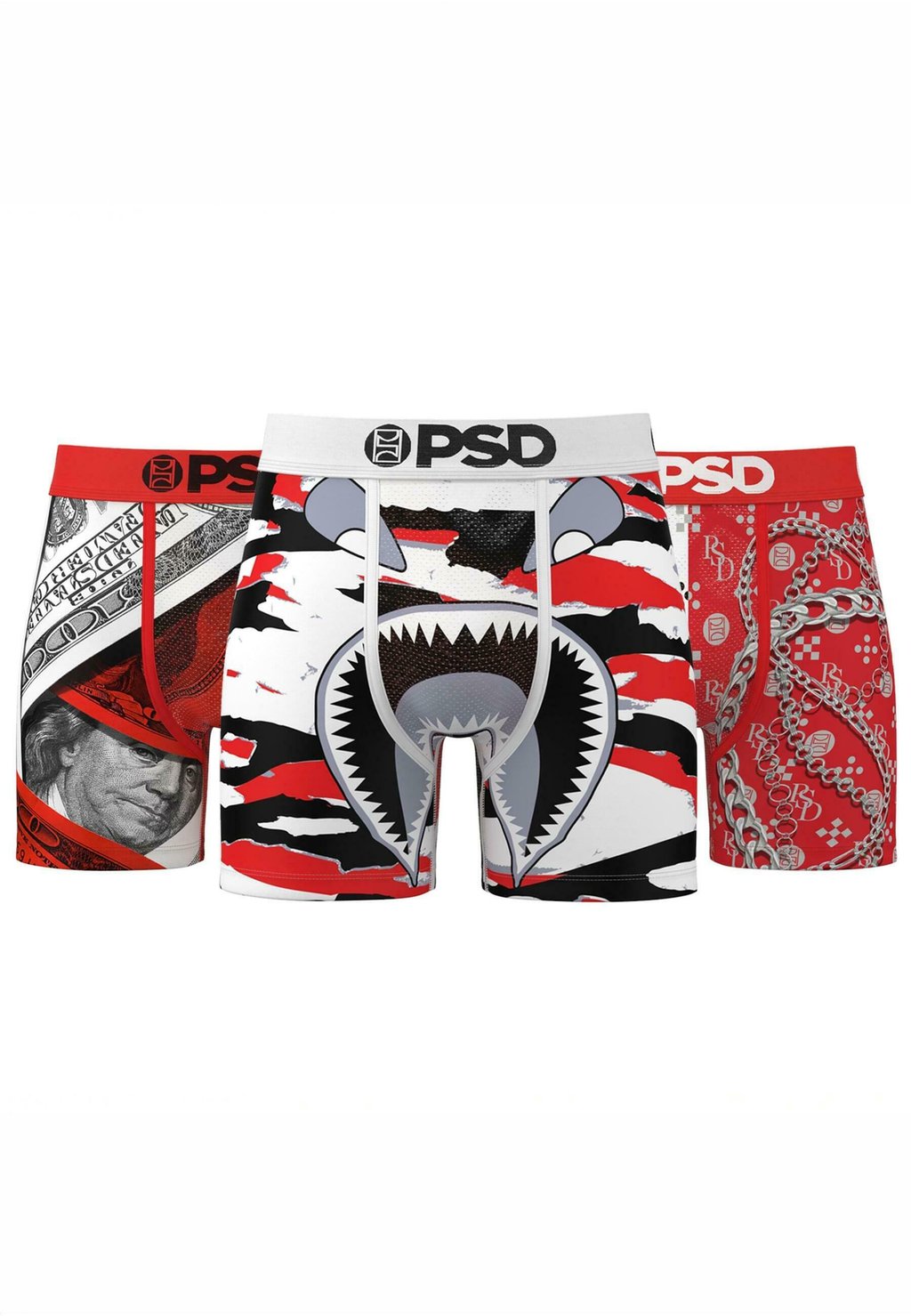 

Трусы FIRE RED 3PK PSD, мультиколор