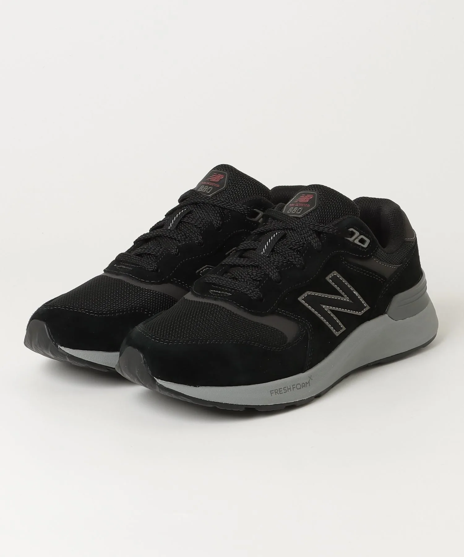 Мужские кроссовки для ходьбы с амортизацией Fresh Foam X 880 v7 New Balance черные