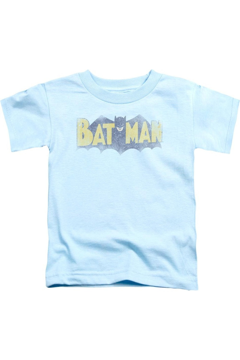

Футболка с винтажным логотипом Batman для детей Gildan, светло-голубой