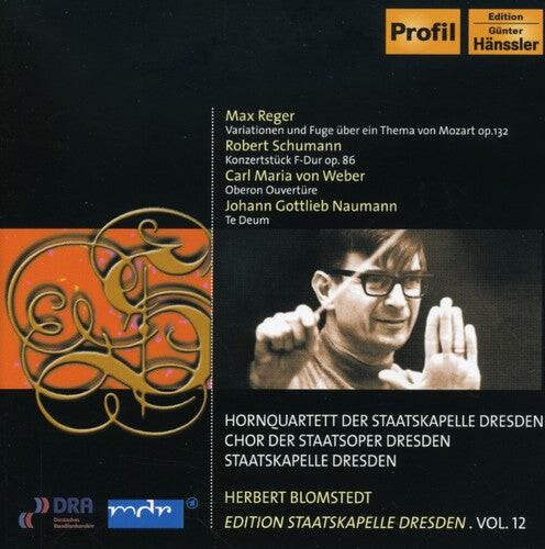 

CD диск Reger / Schumann / Blomstedt / Davis / Skd: Variations for Orchestra on a Theme of Mozart