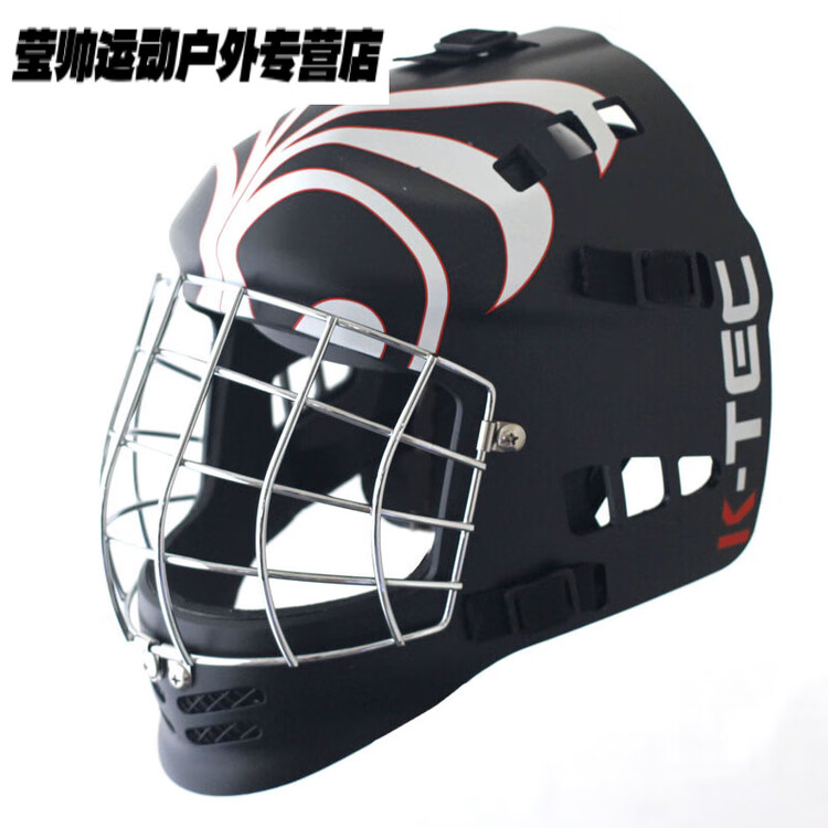 

He Jiagong Бейсбольный шлем для кэтчера, хоккейный шлем для вратаря, матовый черно-белый с желтым, размер M