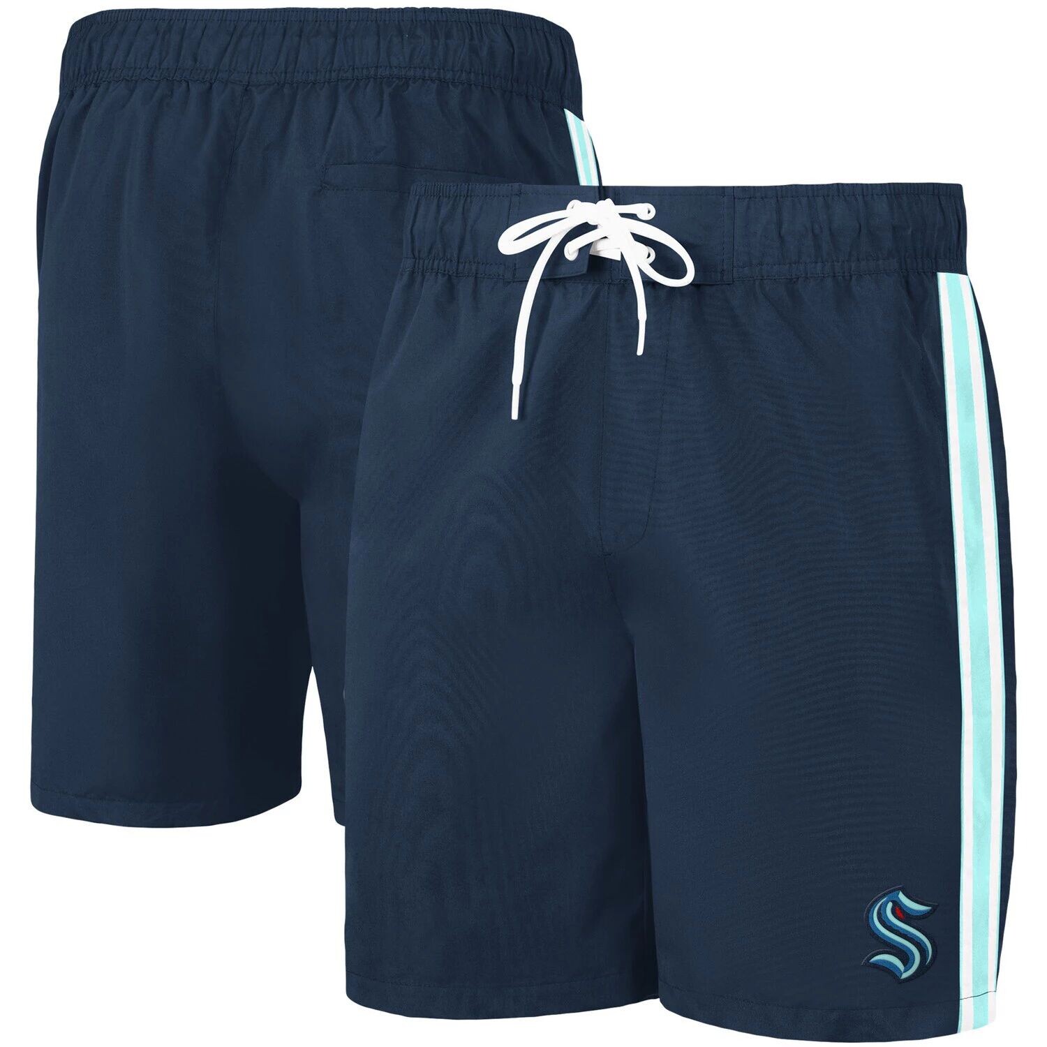 

Мужские шорты для плавания G-III Sports by Carl Banks Deep Sea Seattle Kraken Sand Beach