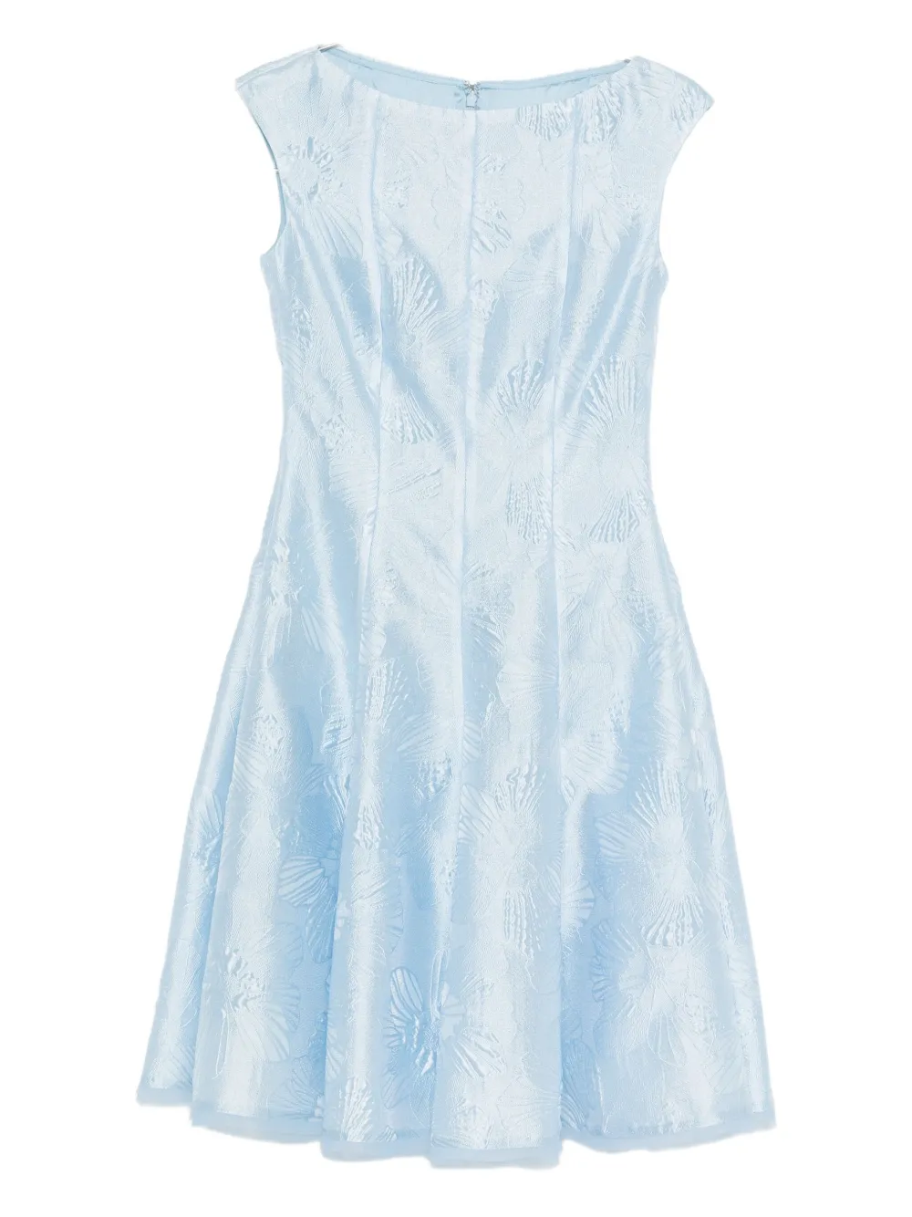 

Платье с цветочным узором Talbot Runhof, синий