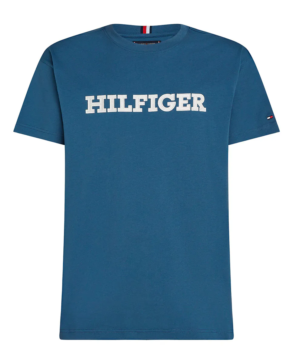 

Мужская футболка с логотипом больших размеров Tommy Hilfiger, синий