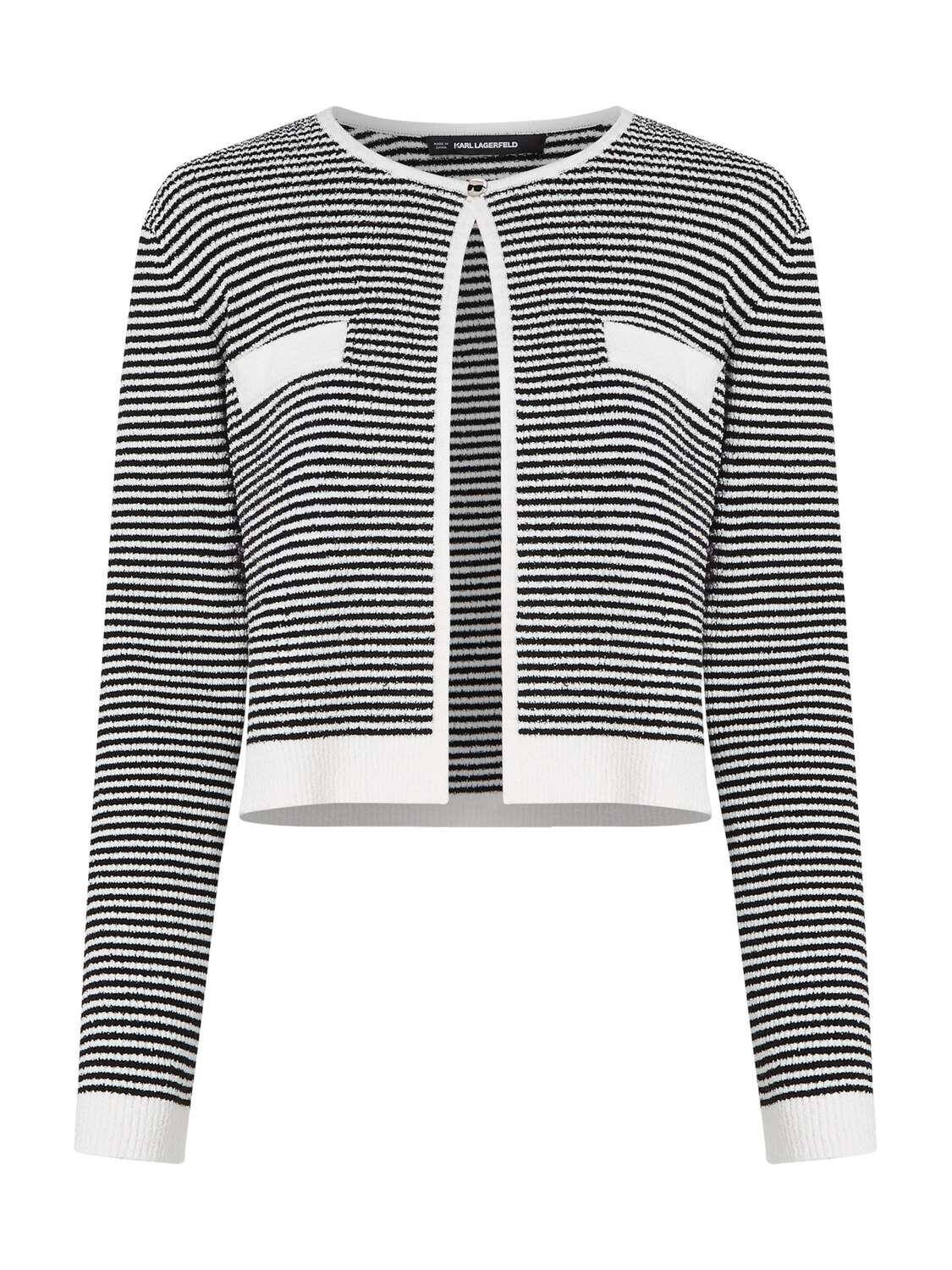 

Karl Lagerfeld Кардиган 'Ikon' вязаный, черный