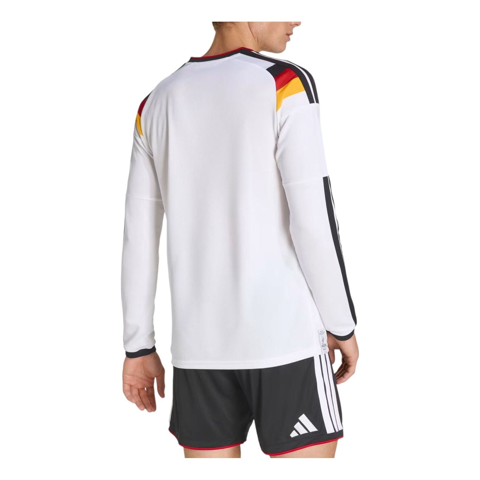 Футболка с длинным рукавом Adidas Germany 26 Home Long Sleeve Jersey 'White' — фото 2