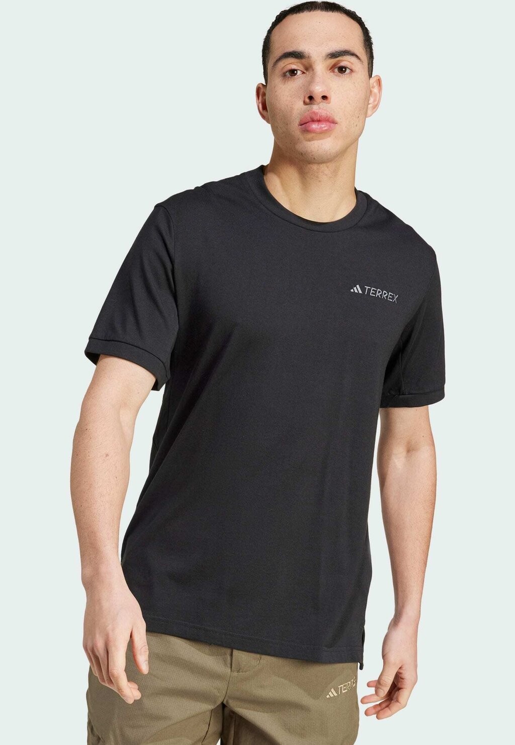 

Футболка базовая Terrex Xploric Logo Shortsleeve Tee Adidas Terrex, черная