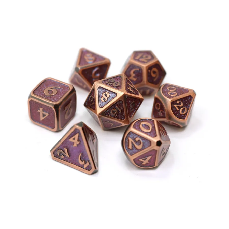 

Набор Dreamscape Mythica Poly — Мелодия пустыни (7), Metal Poly Dice Sets (Die Hard Dice)