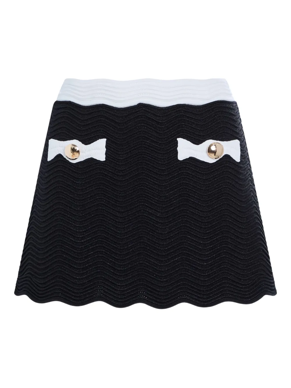 

Мини-юбка Katanna Wave Retrofete, черный