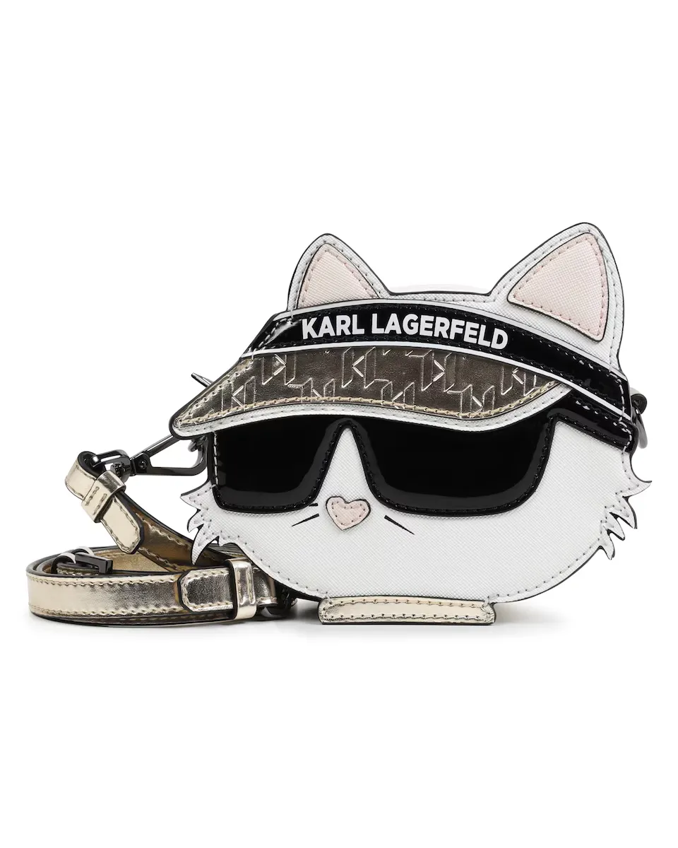 

Сумка для девочек с застежкой-молнией и съемным плечевым ремнем Karl Lagerfeld Kids, жёлтый