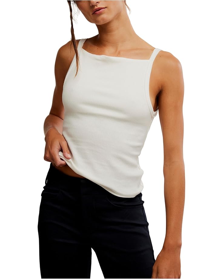 

Топ Free People Mia Tank, слоновая кость