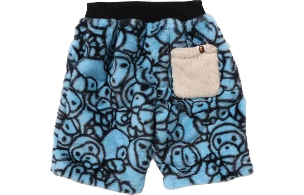 A BATHING APE Шорты детские Sax Blue — фото 4