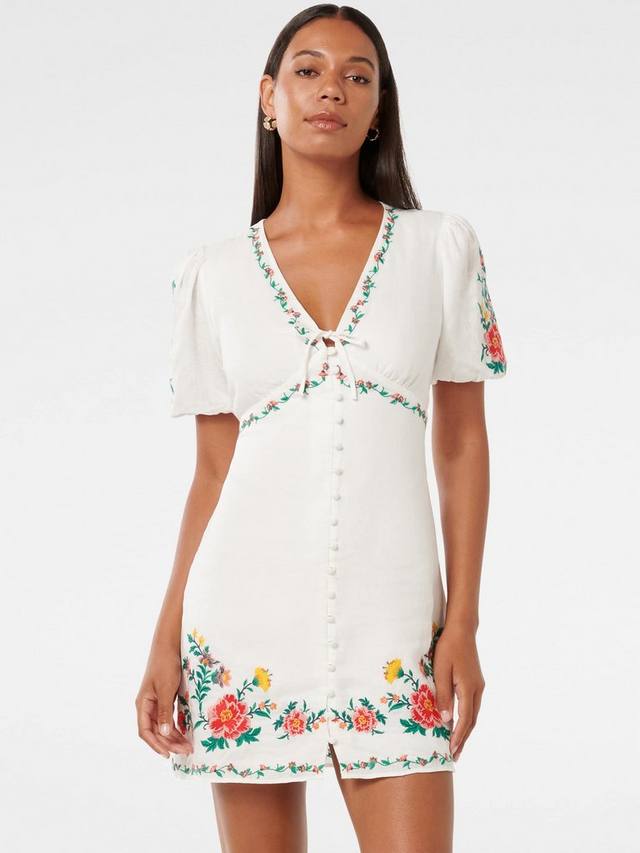 

Вышитое мини-платье Veanne Forever New, Livia