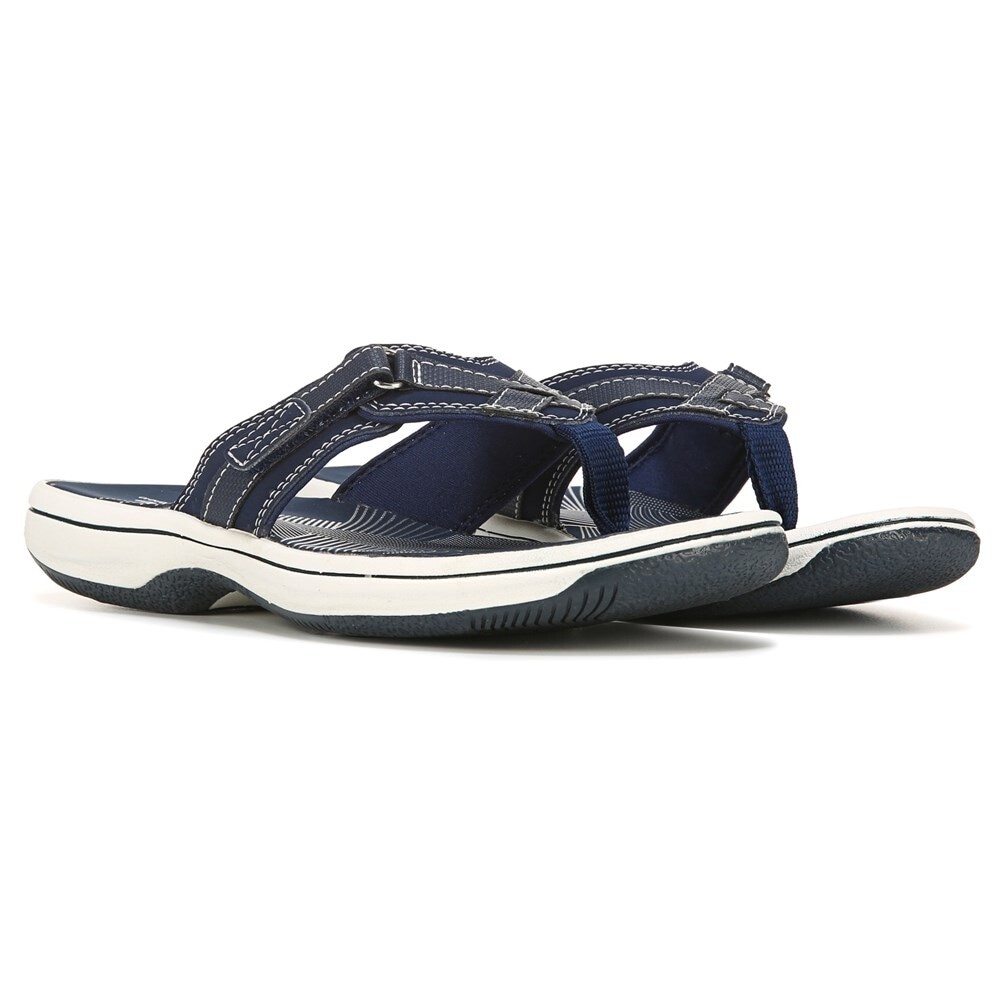 

Женские шлепанцы Breeze Sea Cloudsteppers Clarks, синий