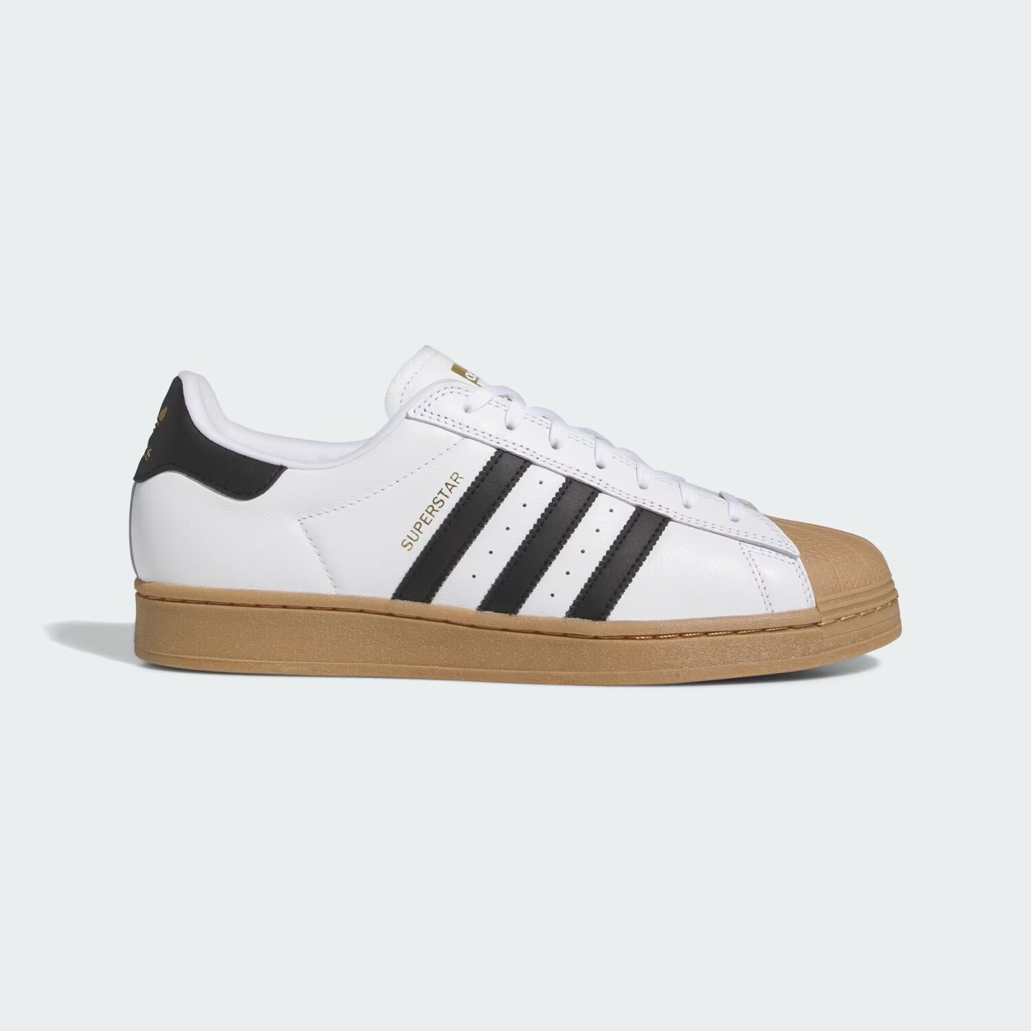 

Кроссовки Superstar ADV Adidas, цвет Cloud White/Core Black/Gum