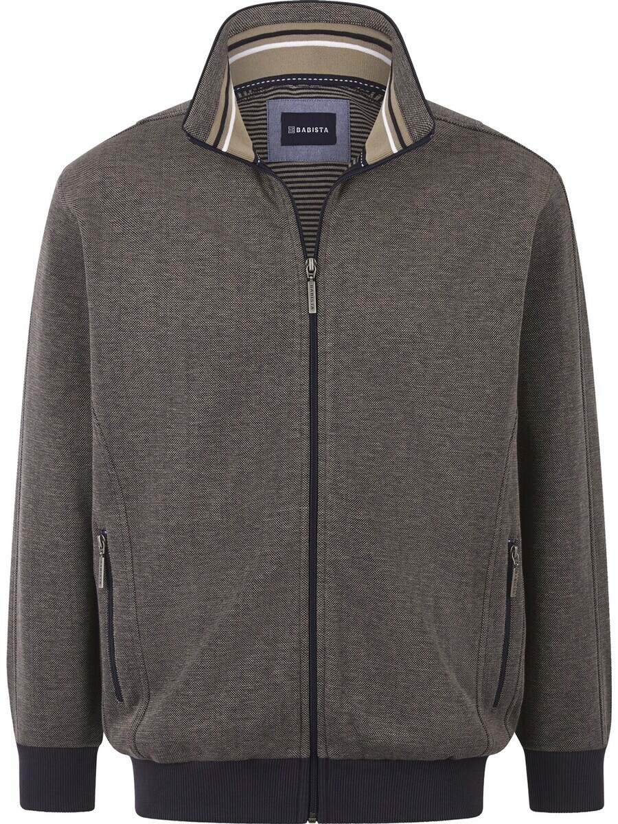 

Худи BABISTA Zip-Up Hoodie, серый