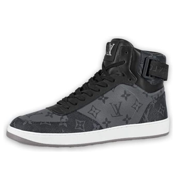 

Кроссовки rivoli ankle sneakers 'grey monogram' Louis Vuitton, серый