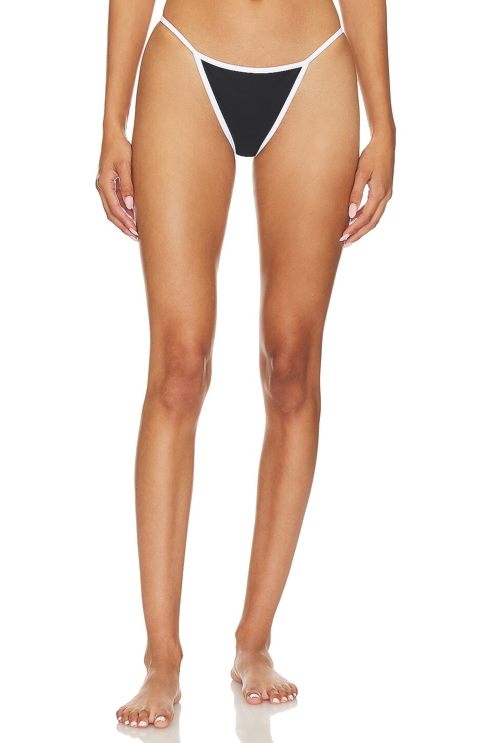 

Низ бикини superdown Gianna Bikini Bottom, цвет Black & White