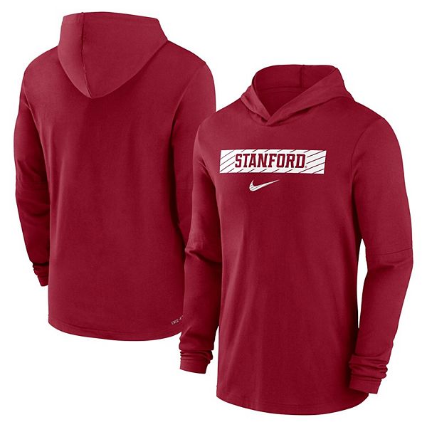 

Мужская толстовка stanford cardinal 2024 sideline performance с длинным рукавом Nike