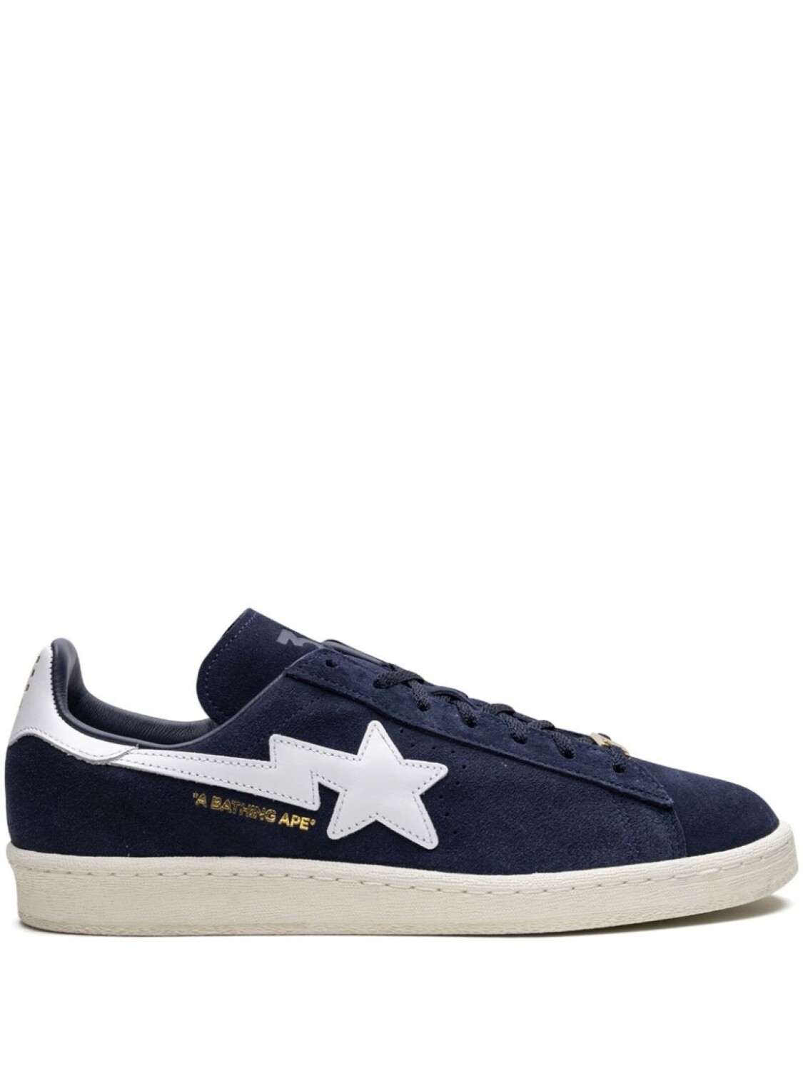 

Кеды Campus 80 Navy из коллаборации с BAPE Adidas, синий