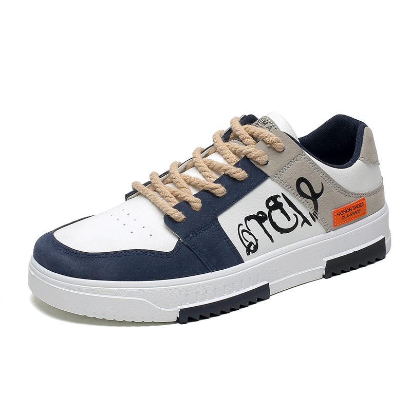 

LONGDUIZHANG Мужские беговые кроссовки YCT017 бело-голубые [повседневные универсальные], цвет YCT017 White Blue[Casual Versatile]