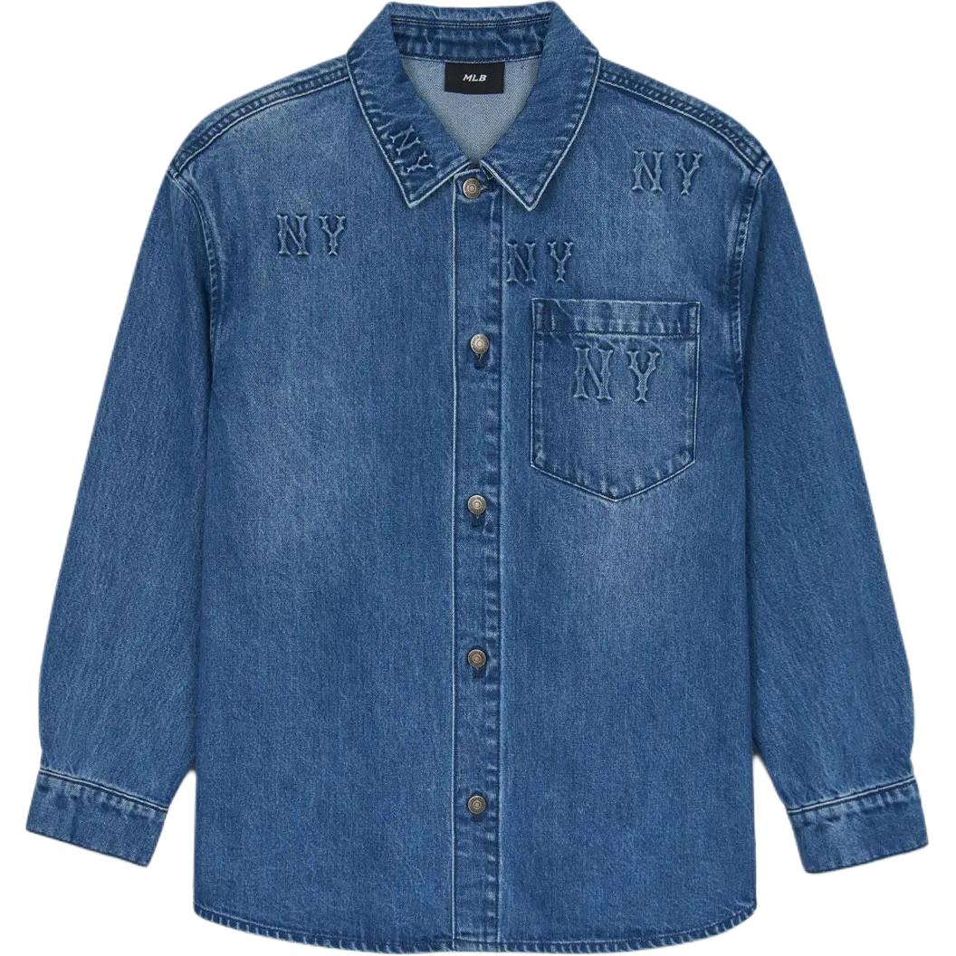 

Футболка New York Yankees Unisex Джинсово-синяя MLB