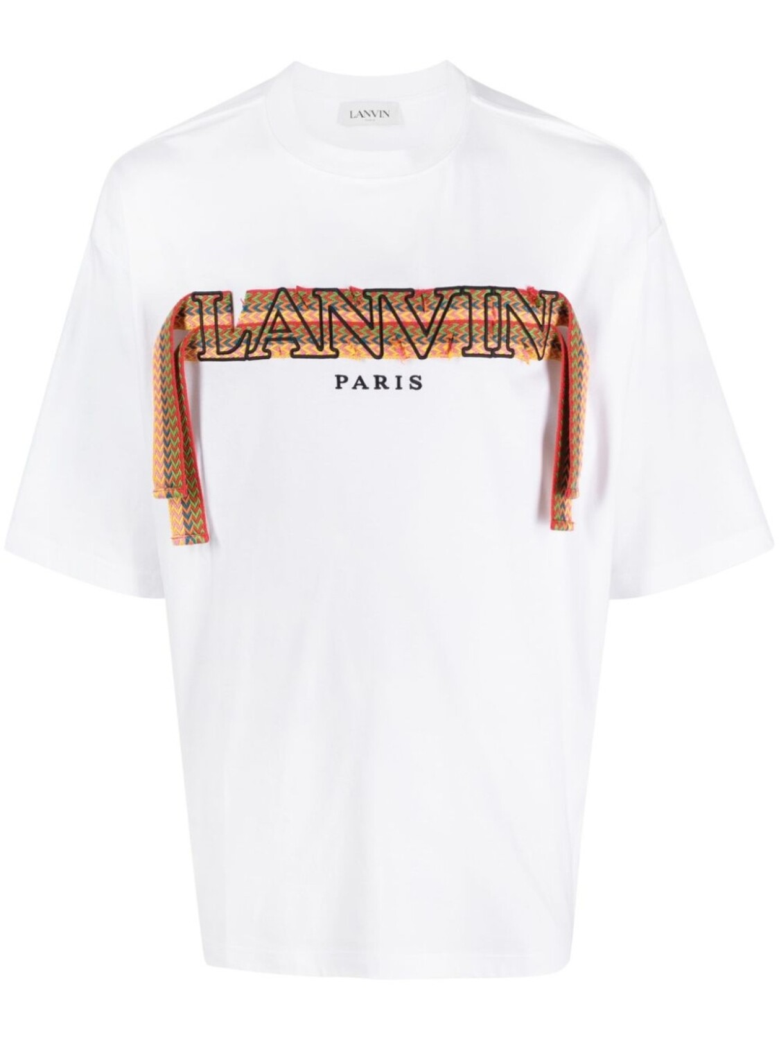 

Lanvin футболка Curb с вышивкой, белый