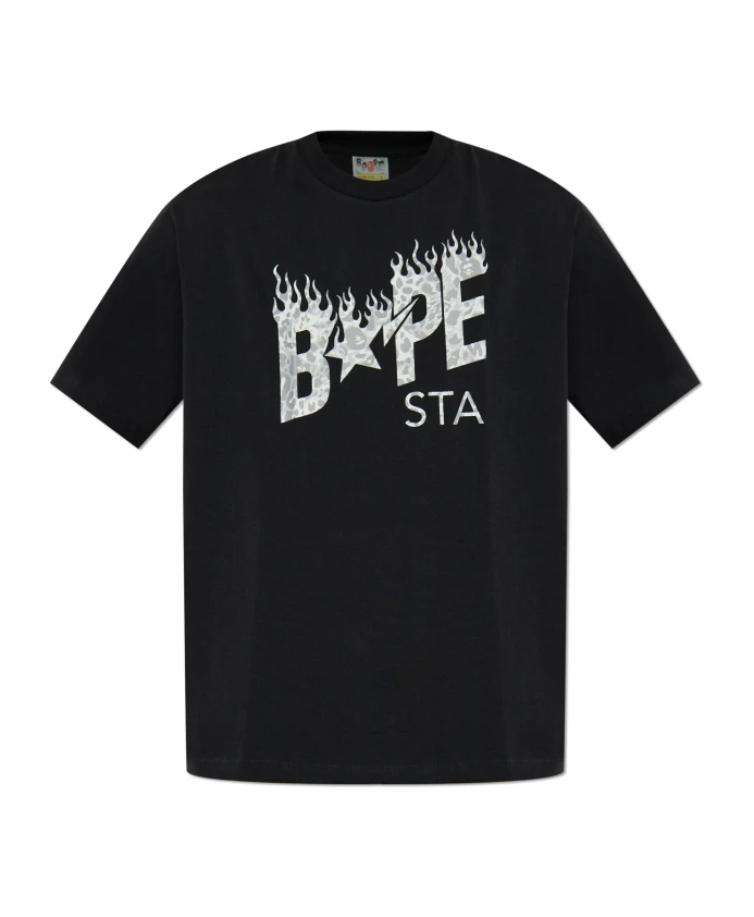 

Футболка с логотипом A Bathing Ape, черный