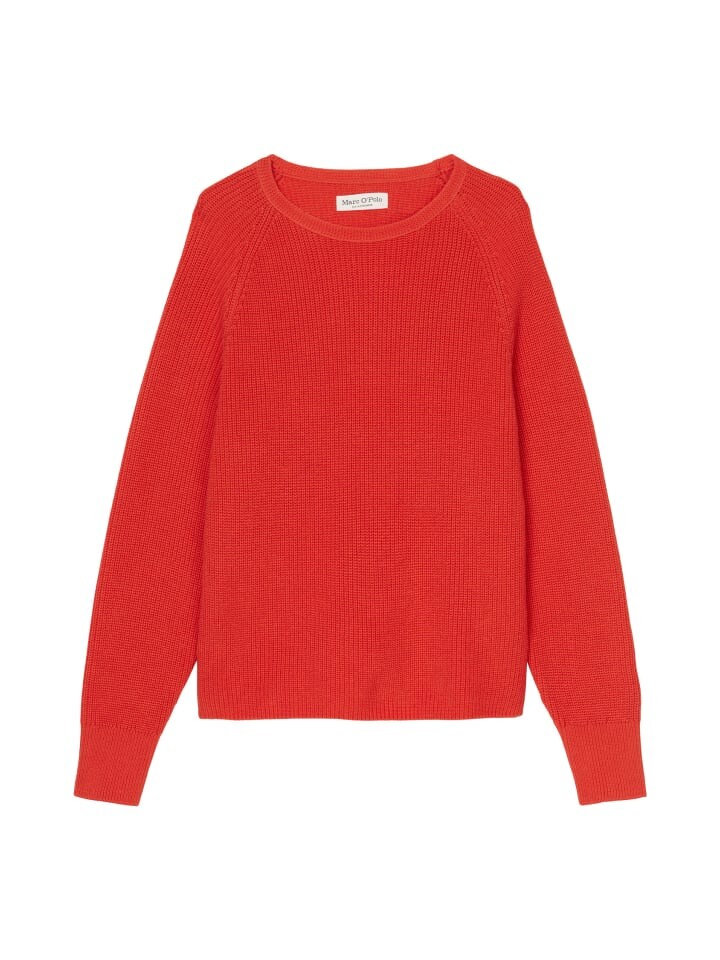 

Пуловер Marc O'Polo Strick loose, цвет poppy red