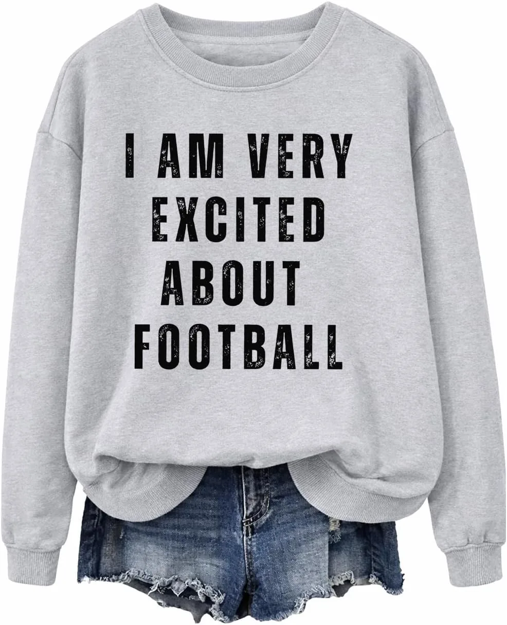 

Толстовка I am Very Excited About Football Phncal
