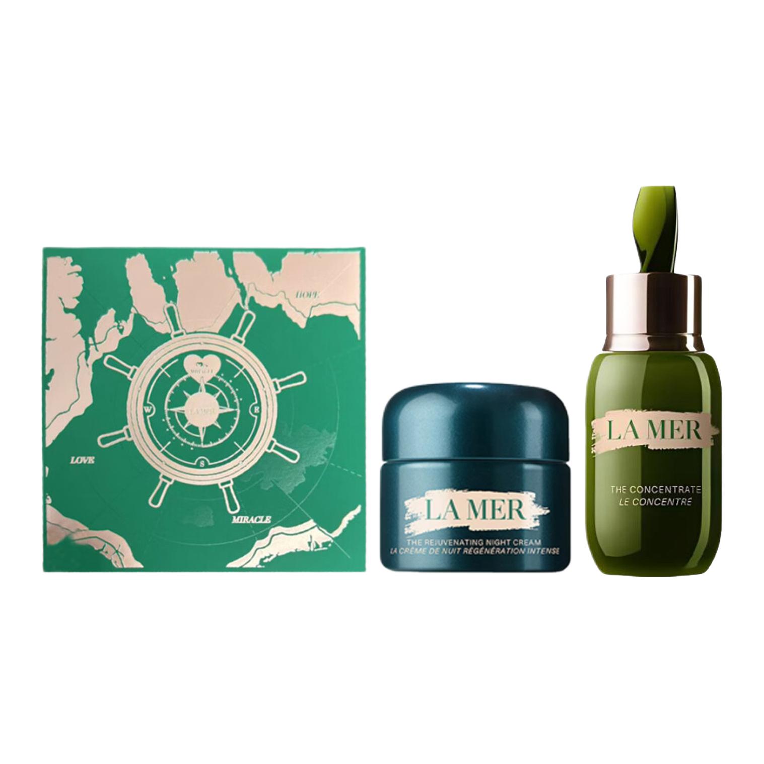 

HAILANZHIMI Deep Rest And Recovery Box Limited Edition набор уходовой косметики успокаивающий 50мл+60мл LA MER