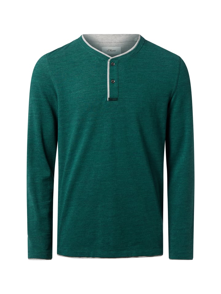 

Рубашка зеленого цвета s.Oliver