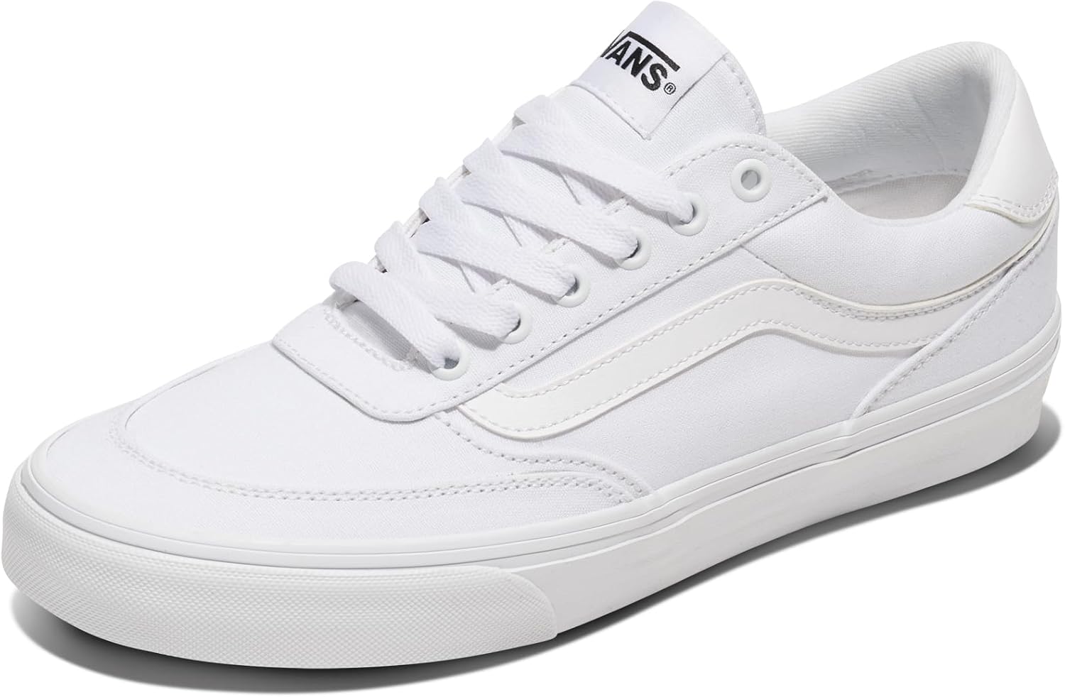 

Vans Mens Brooklyn Ls Shoe | Кроссовки Low-top для повседневной носки, прогулок, работы и моды, Canvas White/White