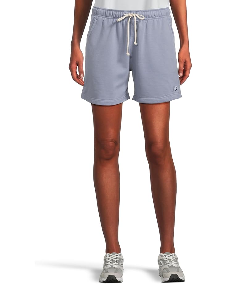 

Шорты New Balance Athletics French Terry Shorts, цвет Dusk Shower