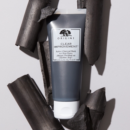 Маска для лица Origins — Очищающая с активированным углем Clear Improvement Active Charcoal Mask To Clear Pores, 30 мл — фото 2